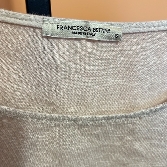 Francesca Bettini linen top size small - Picture 3 of 6